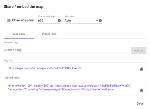 How to make an interactive map for a website