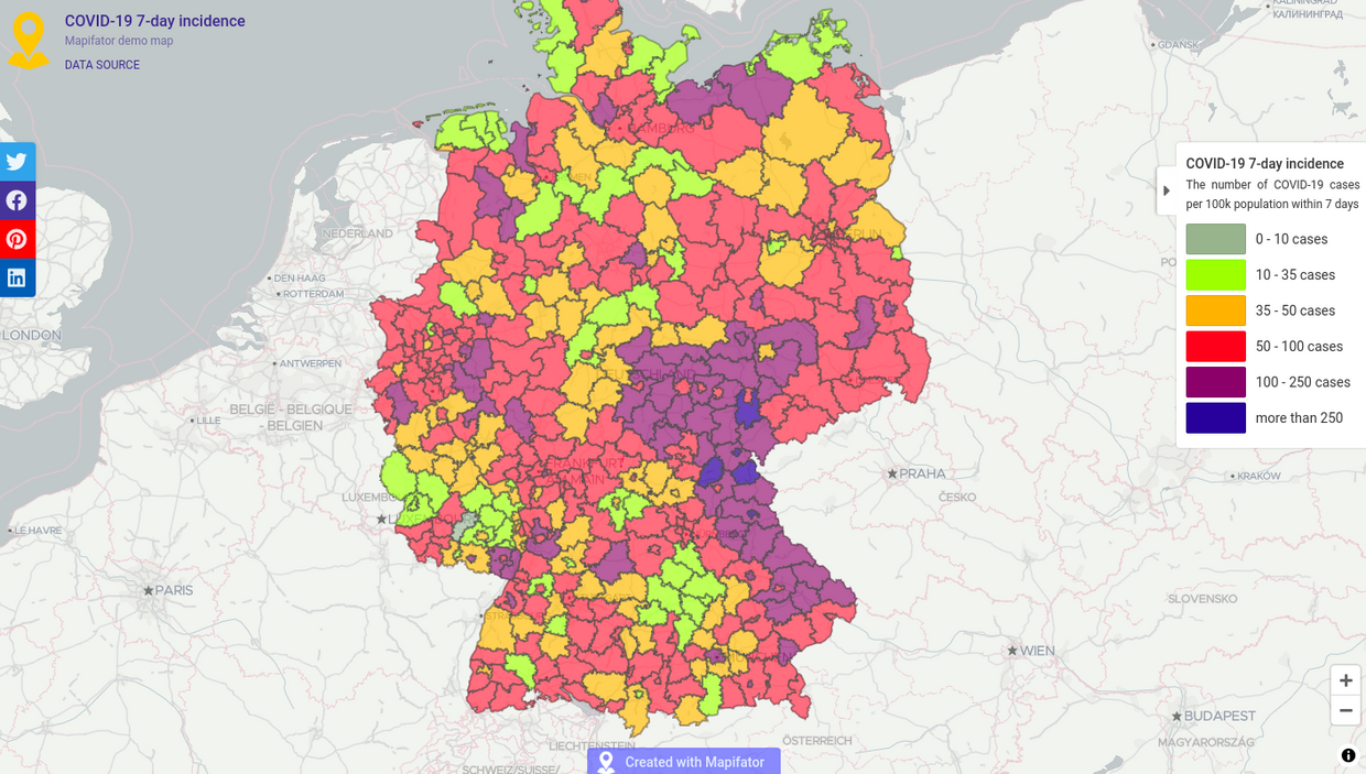 Create a choropleth live-map from GeoJSON source cover image